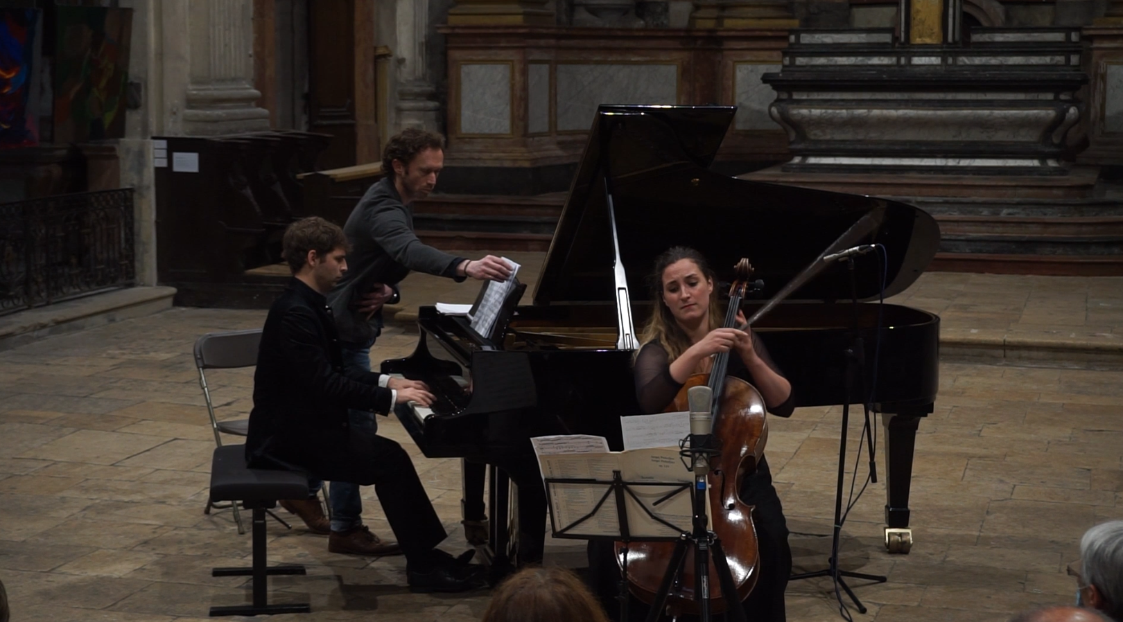 Matvey Zheleznyakov avec Louise Rosbach